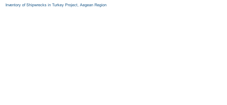 Inventory of Shipwrecks in Turkey Project, Aegean Region