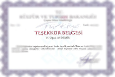 Takdir ve Teekkr Belgeleri