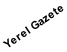 Yerel Gazete