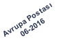 Avrupa Postas 06-2016