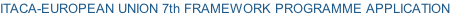 ITACA-EUROPEAN UNION 7th FRAMEWORK PROGRAMME APPLICATION