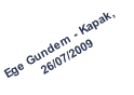 Ege Gundem - Kapak, 
26/07/2009