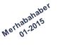 Merhabahaber 01-2015