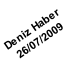 Deniz Haber 
26/07/2009