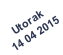 Utorak 14 04 2015