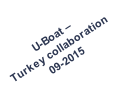 U-Boat   Turkey collaboration 09-2015